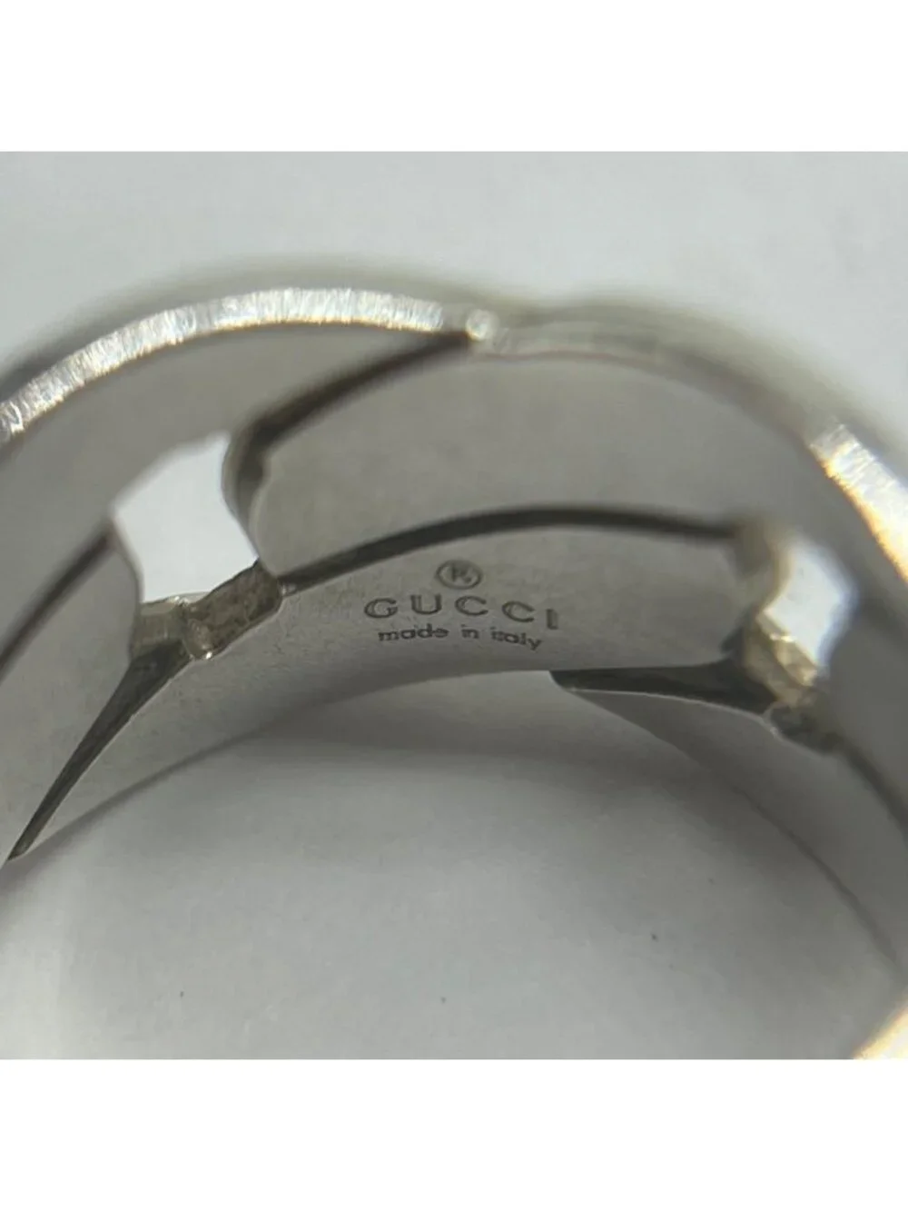 Gucci G Chain Wide Ring